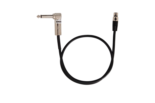 SHURE WA304 CAVO PER STRUMENTO JACK TS 1/4” 90°/4-PIN BODYPACK