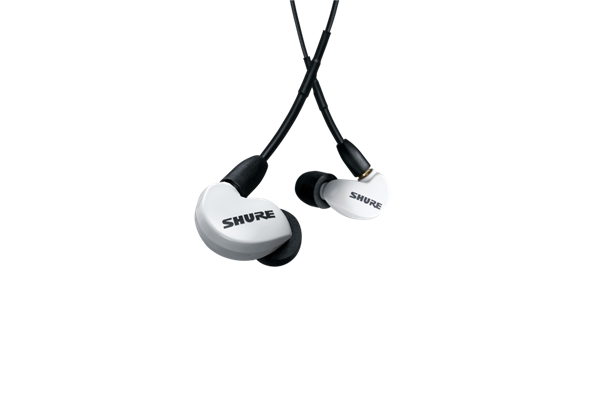 Shure SE215DYWH+UNI-EFS AONIC 215 Auricolari colore bianco