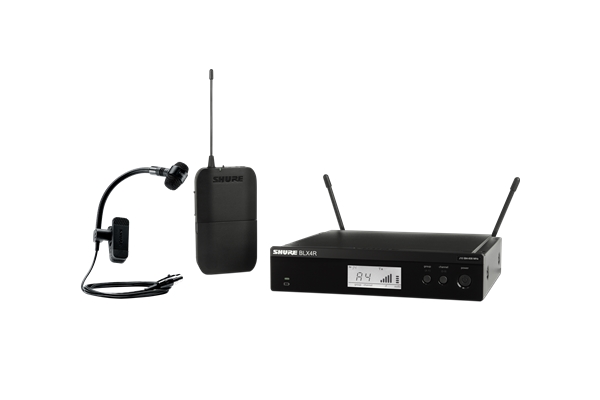 SHURE BLX14RE-P98H-M17 SISTEMA MICROFONICO WIRELESS PER STRUMENTI A FIATO