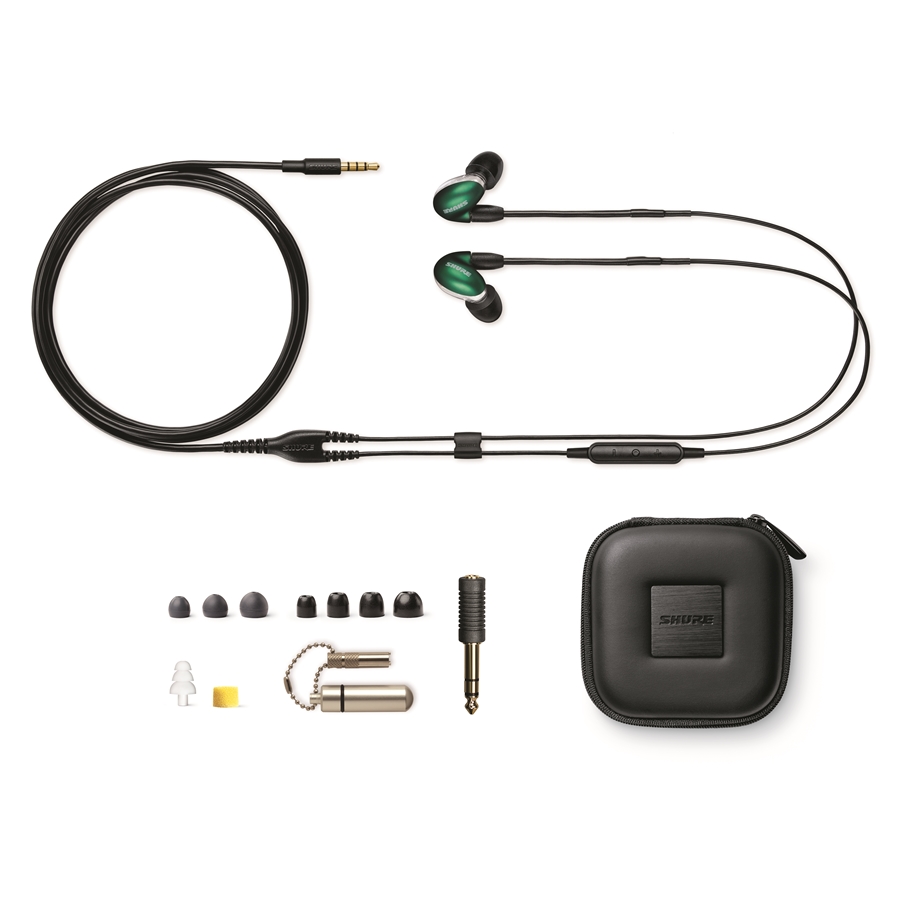 SHURE SE846 2 GEN VERDE GIADA CON CAVO MIC E CONTROLLER