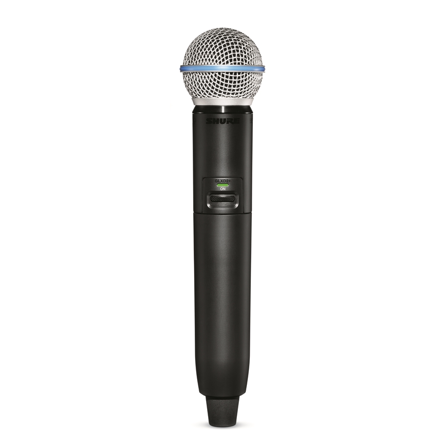 SHURE GLXD2+ BETA 58 MICROFONO TRASMETTITORE