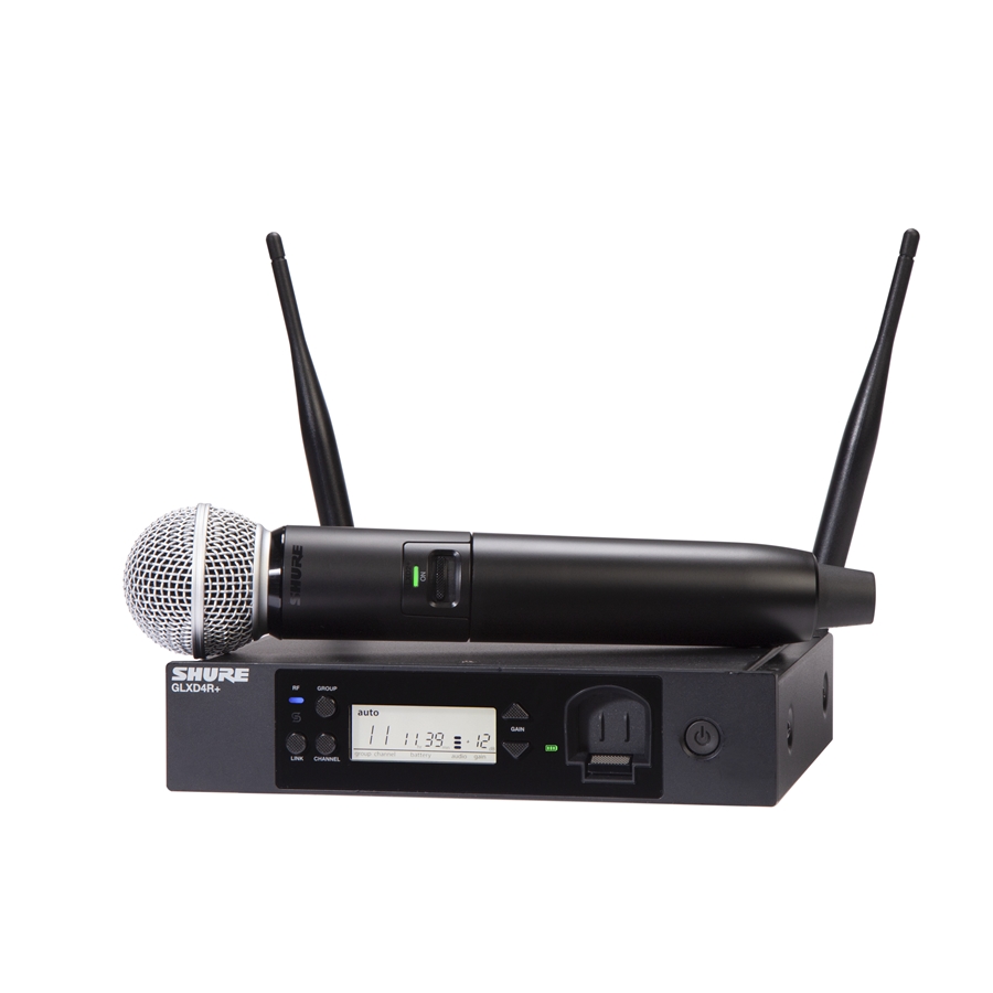 SHURE GLXD24R+ CON SM58 SISTEMA WIRELESS