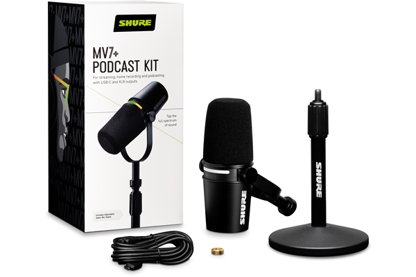 SHURE MV7+ PODCAST KIT