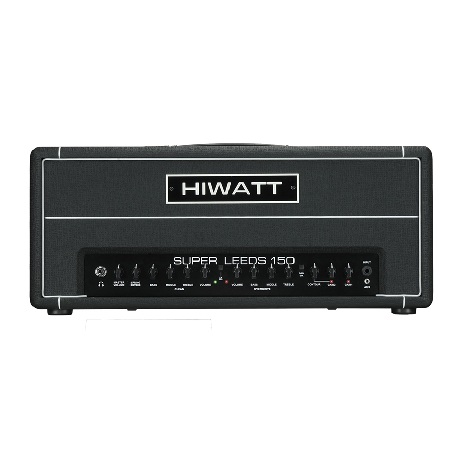 HIWATT SUPER LEEDS 150R HEAD TESTATA 150 W