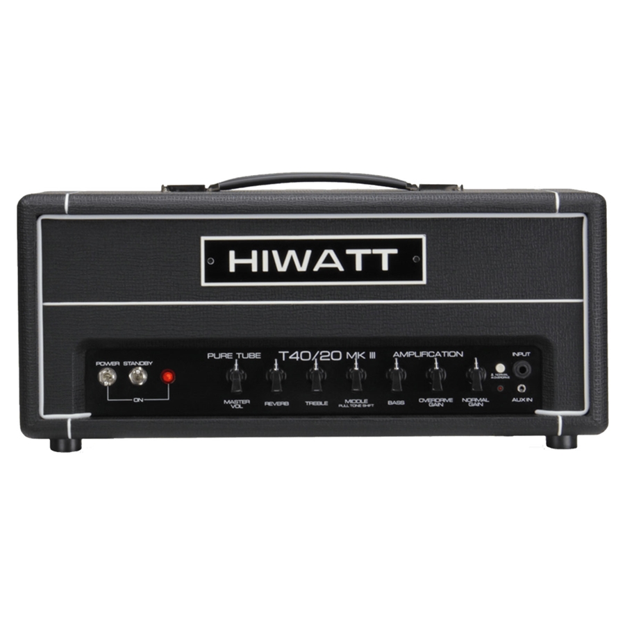 HIWATT T40/20 HEAD TESTATA VALVOLARE 40/20 W