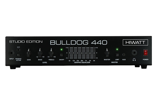 HIWATT BULLDOG 440 STUDIO TESTATA PER BASSO 440 W VERSIONE STUDIO
