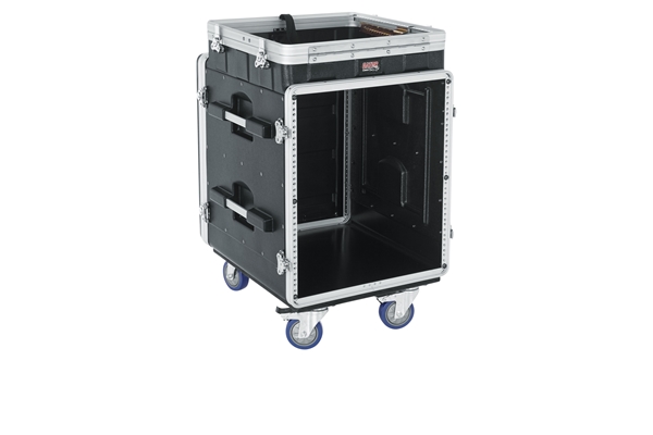 GATOR CASES GRC-10X12 PU RACK AUDIO 10U TOP, 12U LATERALE