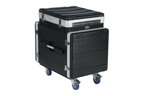 GATOR CASES GRC-12X10 PU RACK AUDIO 12U TOP, 10U LATERALE