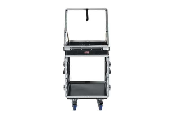 GATOR CASES GRC-12X10 PU RACK AUDIO 12U TOP, 10U LATERALE