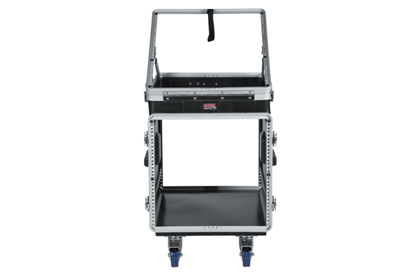 GATOR CASES GRC-12X10 PU RACK AUDIO 12U TOP, 10U LATERALE