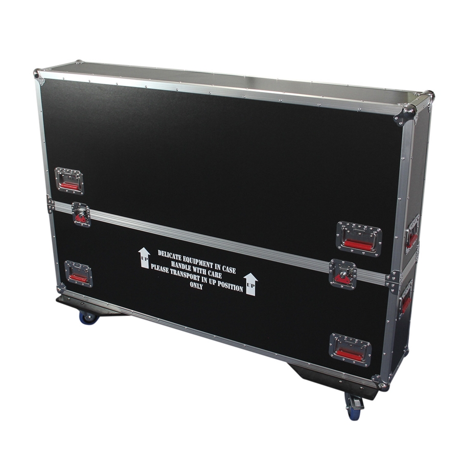 GATOR CASES G-TOURLCDV2-5055-X2 FLIGHT CASE ATA 2 DISPLAY DA 50-55