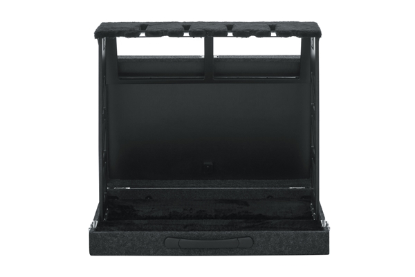 GATOR CASES GTRSTD4 SUPPORTO RACK 4 CHITARRE RICHIUDIBILE<BR>