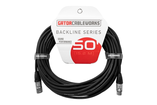 GATOR CABLEWORKS GCWB-XLR-50 CAVO XLR 15 M SERIE BACKLINE
