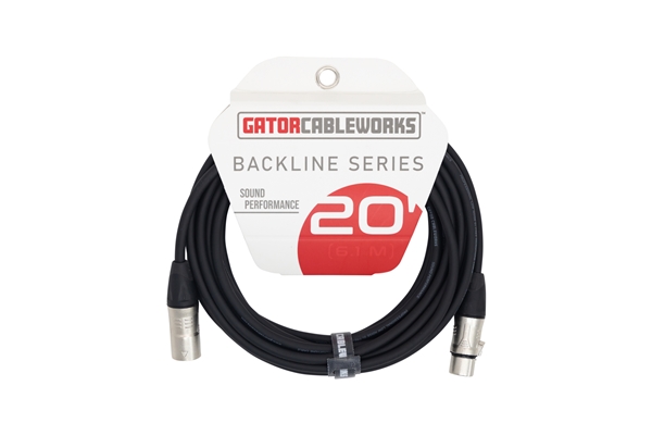 GATOR CABLEWORKS GCWB-XLR-20 CAVO XLR 6 M SERIE BACKLINE