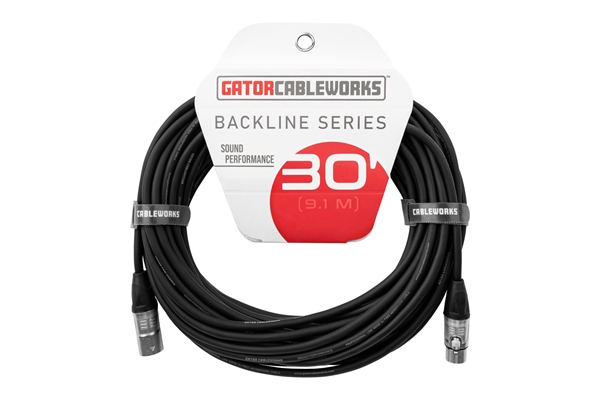 GATOR CABLEWORKS GCWB-XLR-30 CAVO XLR 9 M SERIE BACKLINE