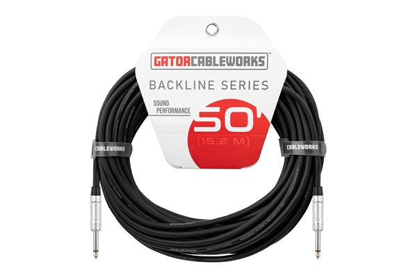 GATOR CABLEWORKS GCWB-SPK-50 CAVO SPEAKER JACK TS DRITTO/DRITTO 15 M SERIE BACKLINE