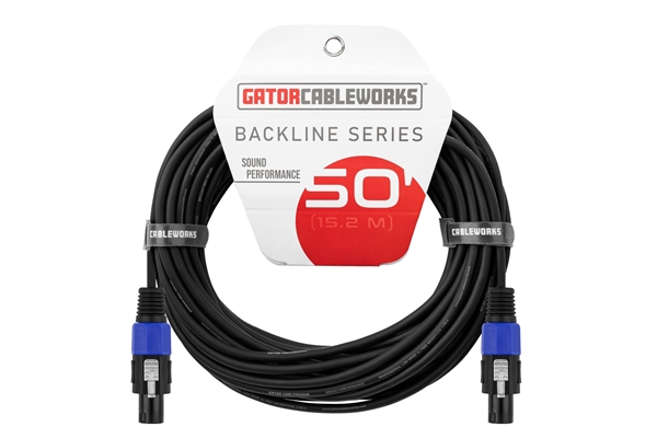 GATOR CABLEWORKS GCWB-SPK-50-2TL CAVO SPEAKER SPEAKON/SPEAKON 15 M SERIE BACKLINE
