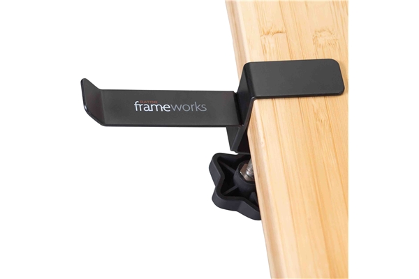 GATOR FRAMEWORKS GFW-HP-HANGERDESK SUPPORTO PER CUFFIE DA SCRIVANIA<BR>
