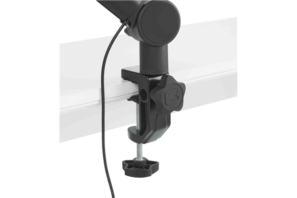 GATOR FRAMEWORKS GFWMICBCBM4000 ASTA MICROFONICA A BRACCIO PER SCRIVANIA CON LUCE LED
