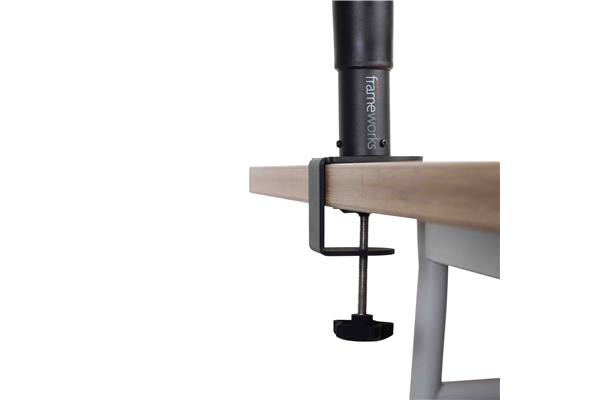 GATOR FRAMEWORKS GFWSPKSTMNDSKCMP SUPPORTO CLAMP-ON PER MONITOR DA STUDIO