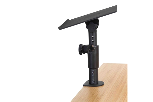 GATOR FRAMEWORKS GFWSPKSTMNDSKCMP SUPPORTO CLAMP-ON PER MONITOR DA STUDIO