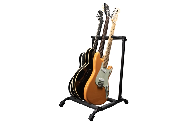 GATOR FRAMEWORKS RI-GTR-RACK3 SUPPORTO PIEGHEVOLE PER 3 CHITARRE
