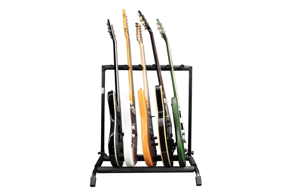 GATOR FRAMEWORKS RI-GTR-RACK5 SUPPORTO PIEGHEVOLE PER 5 CHITARRE<BR>