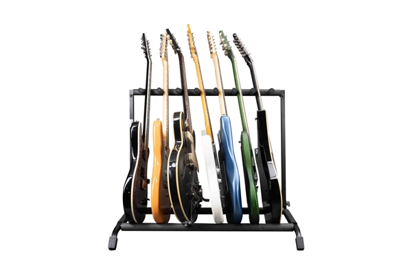 GATOR FRAMEWORKS RI-GTR-RACK7 SUPPORTO PIEGHEVOLE PER 7 CHITARRE<BR>