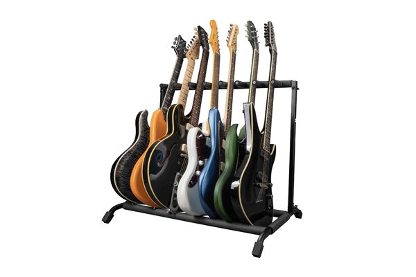 GATOR FRAMEWORKS RI-GTR-RACK7 SUPPORTO PIEGHEVOLE PER 7 CHITARRE<BR>