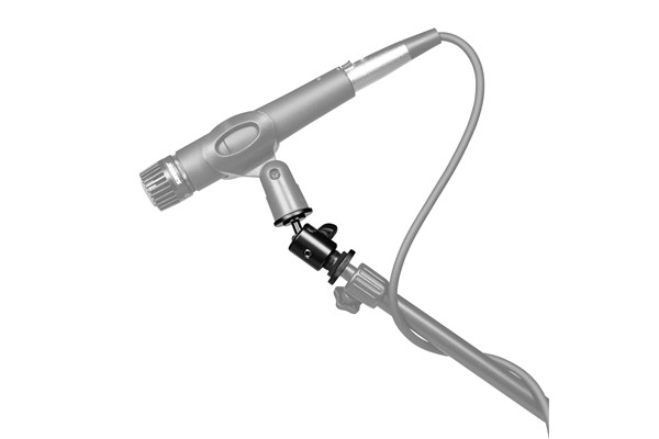 GATOR FRAMEWORKS GFW-MIC-BALLHEAD-MT ADATTATORE PER ASTA MICROFONICA CON TESTA SNODATA<BR>