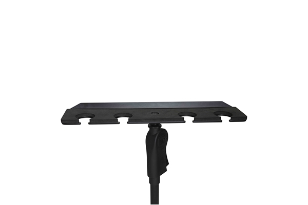 GATOR FRAMEWORKS GFW-MIC-4TRAY SUPPORTO MULTI-MICROFONO PER 4 MICROFONI<BR>
