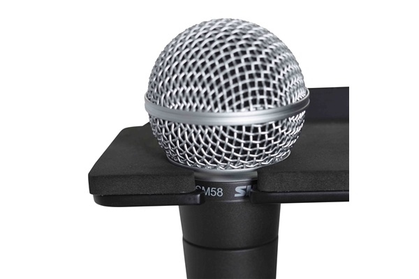 GATOR FRAMEWORKS GFW-MIC-4TRAY SUPPORTO MULTI-MICROFONO PER 4 MICROFONI<BR>