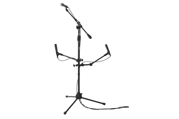 GATOR FRAMEWORKS GFW-MIC-MULTIMOUNT SUPPORTO PER 4 ACCESSORI PER ASTA MICROFONICA<BR>