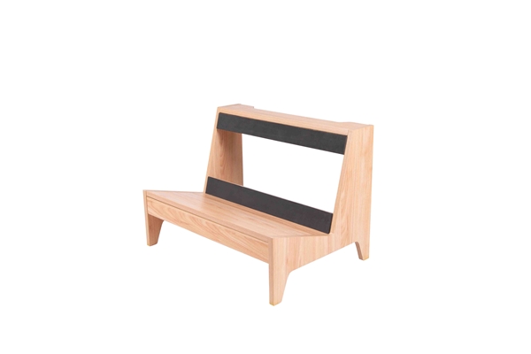 GATOR FRAMEWORKS GFW-ELITEGTRAMPLG-MPL STAND PER AMPLIFICATORE COMBO LARGE IN FINITURA NATURAL MAPLE MATTE<BR>
