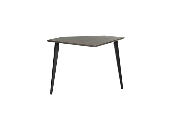 GATOR FRAMEWORKS GFW-ELITEDESKCRNR-BRN ANGOLO SCRIVANIA WORKSTATION ELITE IN NOCE SCURO PER STUDI E CREATOR<BR>