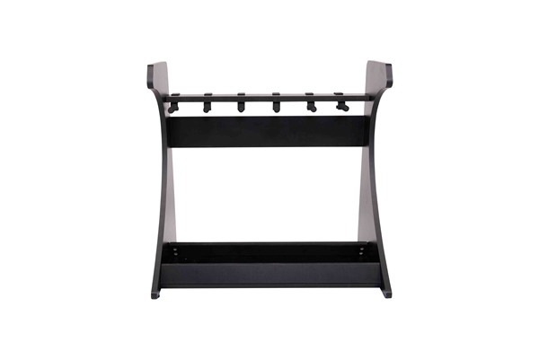 GATOR FRAMEWORKS GFW-ELITEGTR5RK-BLK RACK PER CHITARRE 5-7 POSTI IN FINITURA NERA<BR>