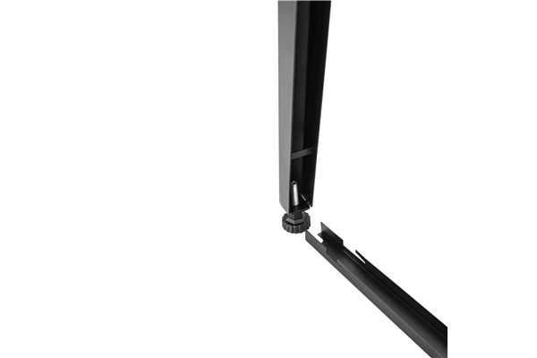 GATOR FRAMEWORKS GFW-ELITEKEYTBL61-BLK WORKSTATION IN LEGNO NERA PER TASTIERE FINO A 61 TASTI<BR>