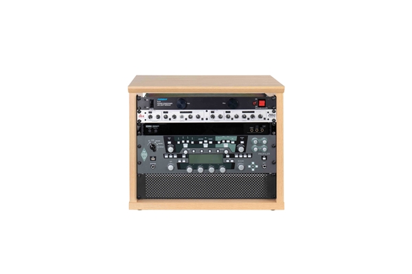 GATOR FRAMEWORKS GFW-ELITERK-8U-MPL RACK 8U IN LEGNO NATURALE FINITURA OPACA<BR>