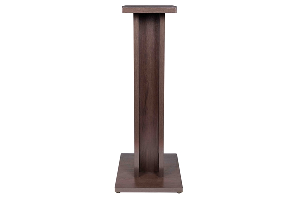 GATOR FRAMEWORKS GFW-ELITESPKSTMN-BRN COPPIA DI SUPPORTI PER MONITOR DA STUDIO IN LEGNO CON FINITURA MARRONE SCURO<BR>