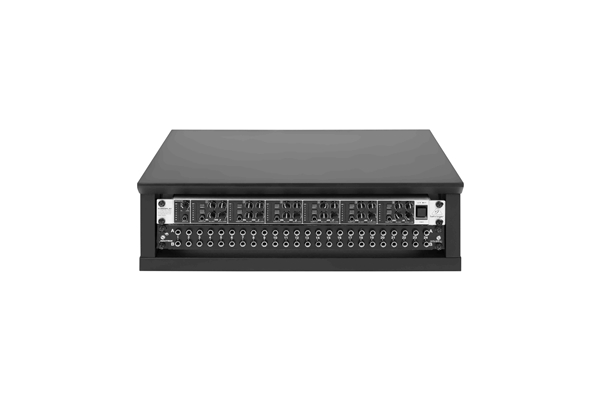 GATOR FRAMEWORKS GFW-ELITERK-2U-BLK RACK IN LEGNO 2U, COLORE NERO STANDARD<BR>
