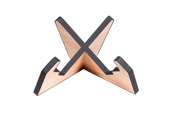 GATOR FRAMEWORKS GFW-ELITEGTRXSTD-MPL SUPPORTO X PER CHITARRA IN FINITURA NATURALE OPACA MAPLE<BR>