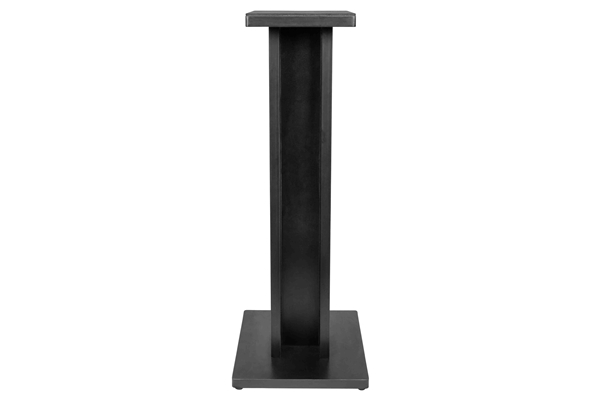 GATOR FRAMEWORKS GFW-ELITESPKSTMN-BLK COPPIA DI SUPPORTI PER MONITOR DA STUDIO IN LEGNO CON FINITURA NERA<BR>
