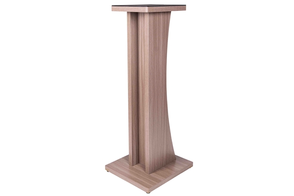 GATOR FRAMEWORKS GFW-ELITESPKSTMN-GRY COPPIA DI SUPPORTI PER MONITOR DA STUDIO IN LEGNO CON FINITURA GRIGIA DRIFTWOOD<BR>