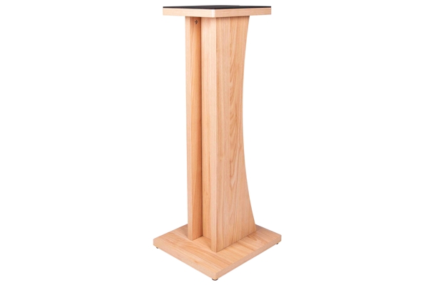 GATOR FRAMEWORKS GFW-ELITESPKSTMN-MPL COPPIA DI SUPPORTI PER MONITOR DA STUDIO IN LEGNO CON FINITURA NATURALE MAPLE OPACA<BR>