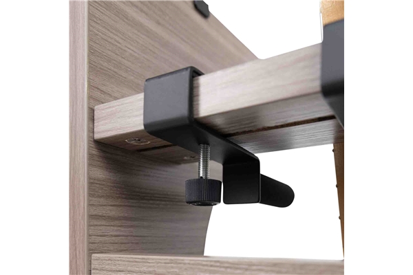GATOR FRAMEWORKS GFW-ELITEGTR3RK-GRY RACK PER CHITARRE 3-4 POSTI IN FINITURA GRIGIO DRIFTWOOD<BR>