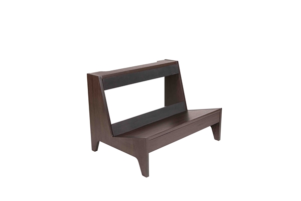 GATOR FRAMEWORKS GFW-ELITEGTRAMPLG-BRN STAND PER AMPLIFICATORE COMBO LARGE IN FINITURA DARK WALNUT BROWN<BR>