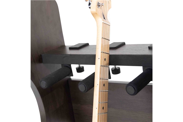 GATOR FRAMEWORKS GFW-ELITEGTR3RK-BRN RACK PER CHITARRE 3-4 POSTI IN FINITURA NOCE SCURO<BR>