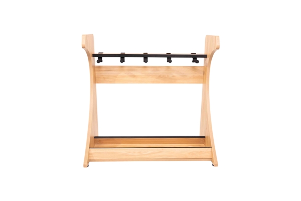 GATOR FRAMEWORKS GFW-ELITEGTR5RK-MPL RACK PER CHITARRE 5-7 POSTI IN FINITURA NATURAL MAPLE MATTE<BR>