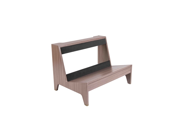 GATOR FRAMEWORKS GFW-ELITEGTRAMPLG-GRY STAND PER AMPLIFICATORE COMBO LARGE IN FINITURA DRIFTWOOD GREY<BR>