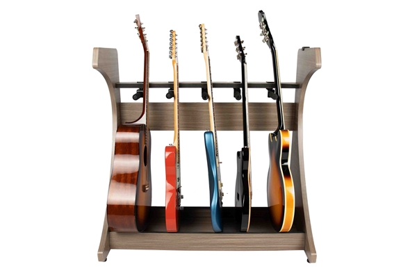 GATOR FRAMEWORKS GFW-ELITEGTR5RK-GRY RACK PER CHITARRE 5-7 POSTI IN FINITURA GRIGIO DRIFTWOOD<BR>